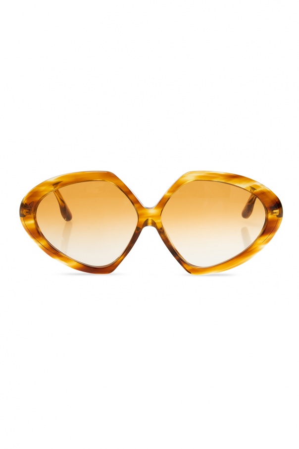 Victoria Beckham sunglasses mirrored-lense with logo